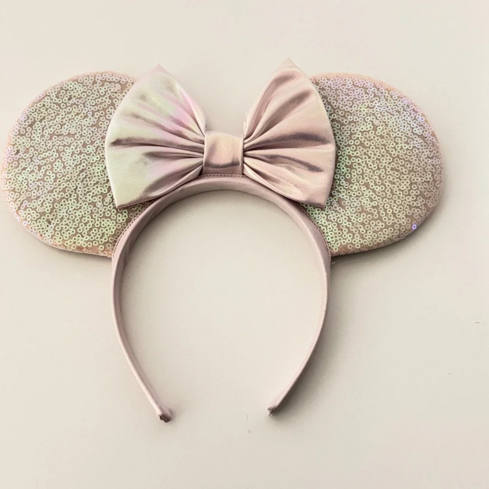 Disney Minnie Mouse Sequin Ears Headband Set 4 Pairs Kids Child‎